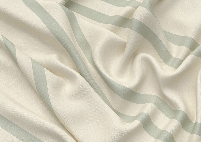 Adelaide, Winnies Stripe Bud Green - Made to Measure Curtains - Image 4